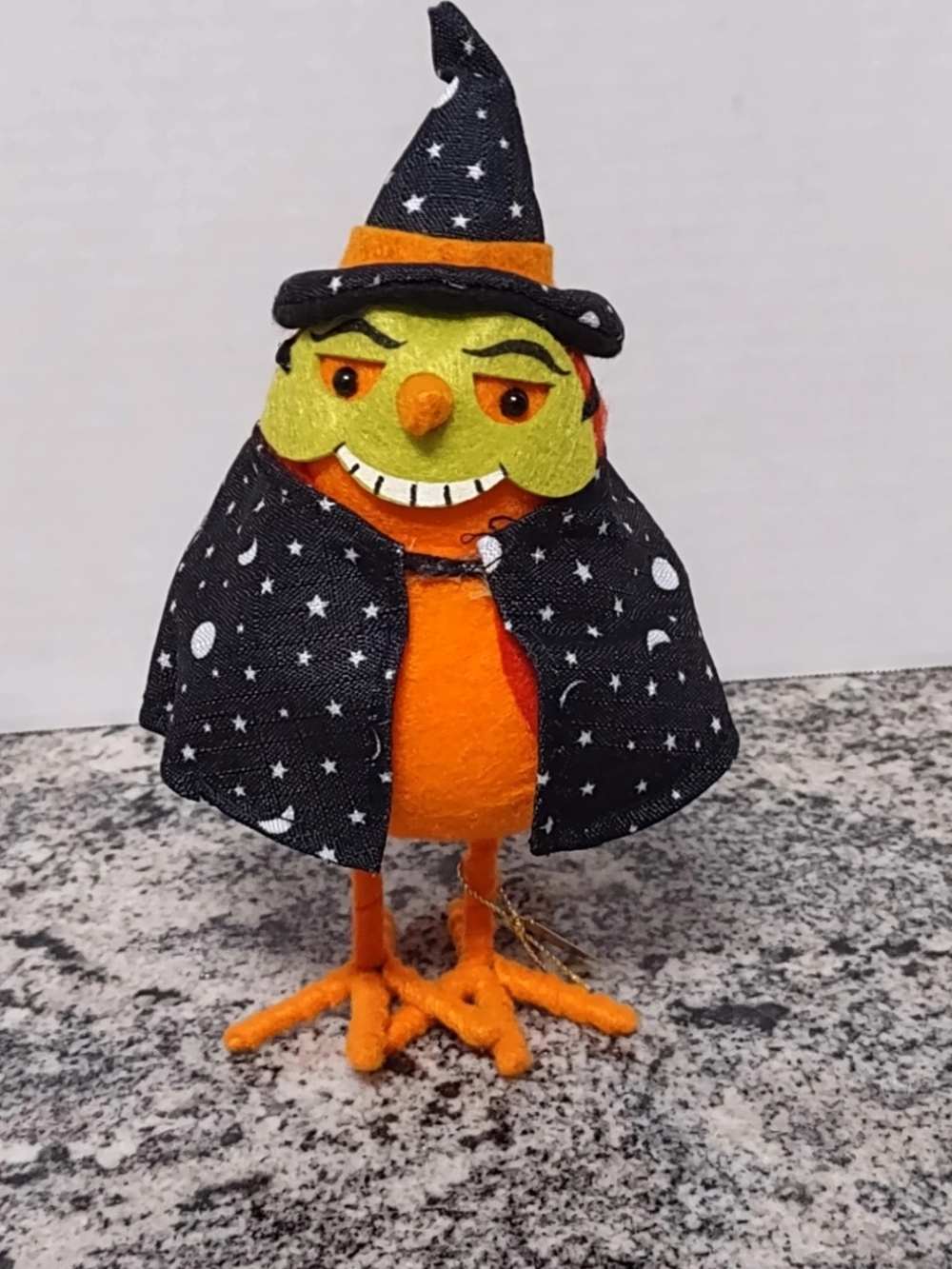 Halloween Target Cackles Orange Witch Bird Pet Decorative Figurine 2019